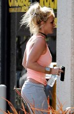 BRITNEY SPEARS at a Dance Studio in Los Angeles 02/25/2017