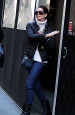 BROOKE SHIELDS Out for Ccoffee in New York 02/17/2017