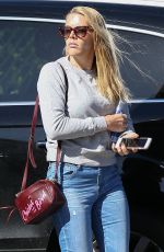 BUSY PHILIPPS Arrives at a Skin Care Salon in Beverly Hills 02/22/2017
