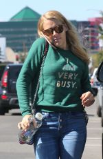 BUSY PHILIPPS in Jeans Out in Los Angeles 02/28/2017