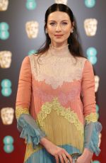 CAITRONA BALFE at Bafta 2017 Awards in London 02/12/2017
