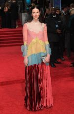 CAITRONA BALFE at Bafta 2017 Awards in London 02/12/2017