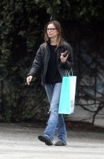 CALISTA FLOCKHART Out for Shopping in Los Angeles 02/07/2017