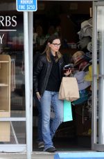 CALISTA FLOCKHART Out for Shopping in Los Angeles 02/07/2017