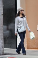 CAMILA ALVES Out for Lunch in Beverly Hills 02/20/2017