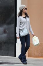 CAMILA ALVES Out for Lunch in Beverly Hills 02/20/2017