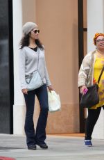 CAMILA ALVES Out for Lunch in Beverly Hills 02/20/2017