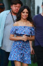 CAMILA CABELLO on the Set of J. Balvin