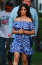 CAMILA CABELLO on the Set of J. Balvin