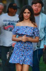 CAMILA CABELLO on the Set of J. Balvin