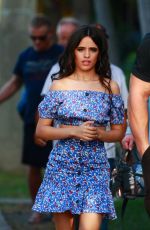 CAMILA CABELLO on the Set of J. Balvin