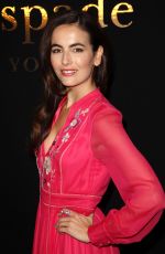 CAMILLA BELLE at Kate Spade Fashion Show at New York Fashion Week 02/10/2017