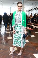 CAMILLA BELLE at Tory Burch Fashion Show in New York 02/14/2017