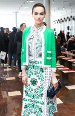 CAMILLA BELLE at Tory Burch Fashion Show in New York 02/14/2017