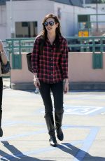 CAMILLA BELLE Out and About in Beverly Hills 01/31/2017