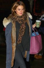 CAMILLE ROWE Arrives at Bowery Hotel in New York 01/31/2017