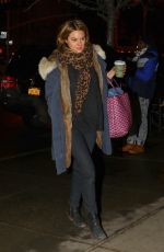 CAMILLE ROWE Arrives at Bowery Hotel in New York 01/31/2017