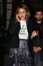 CAMILLE ROWE Night Out in New York 01/31/2017