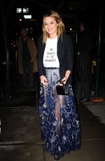 CAMILLE ROWE Night Out in New York 01/31/2017