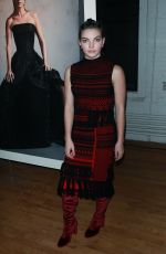 CAMREN BICONDOVA at Zac Posen Fashion Show at New York Fashion Week 02/14/2017