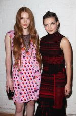 CAMREN BICONDOVA at Zac Posen Fashion Show at New York Fashion Week 02/14/2017