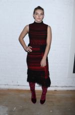 CAMREN BICONDOVA at Zac Posen Fashion Show at New York Fashion Week 02/14/2017