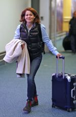 CANDACE CAMERON BURE at Vancouver International Airport 02/12/2017