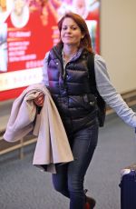 CANDACE CAMERON BURE at Vancouver International Airport 02/12/2017