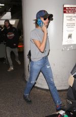 CARA DELEVINGNE at Los Angeles International Airport 02/27/2017