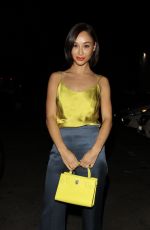 CARA SANTANA Arrives at Dior Party in West Hollywood 02/08/2017