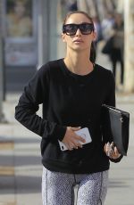 CARA SANTANA in Tights Out in New York 02/02/2017