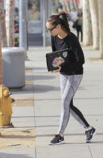 CARA SANTANA in Tights Out in New York 02/02/2017