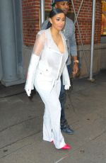 CARDI B Out and About in New York 01/31/2017