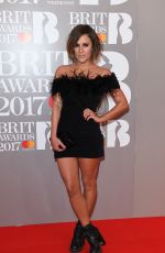 CAROLINE FLACK at Brit Awards 2017 in London 02/22/2017