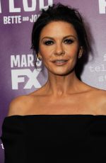 CATHERINE ZETA JONES at Feud Tastemaker Dinner in New York 02/13/2017