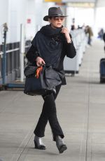 CATHERINE ZETA JONES at JFK Airport in New York 02/03/2017