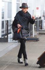CATHERINE ZETA JONES at JFK Airport in New York 02/03/2017