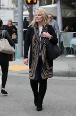 CATHY LEE CROSBY Out nad About in Los Angeles 02/01/2017