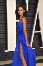 CHANEL IMAN at 2017 Vanity Fair Oscar Party in Beverly Hills 02/26/2017