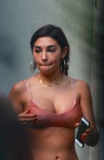 CHANTEL JEFFRIES in Bikini at a Pool in Miami 02/20/2017