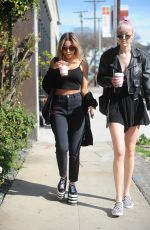 CHANTELL JEFFRIES Leaves Fred Segal in West Hollywood 02/13/2017