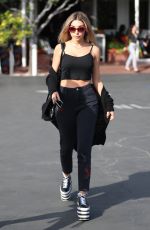 CHANTELL JEFFRIES Leaves Fred Segal in West Hollywood 02/13/2017
