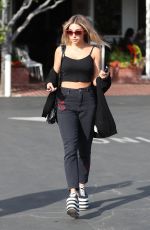 CHANTELL JEFFRIES Leaves Fred Segal in West Hollywood 02/13/2017