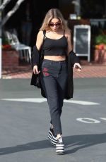 CHANTELL JEFFRIES Leaves Fred Segal in West Hollywood 02/13/2017