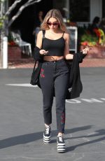 CHANTELL JEFFRIES Leaves Fred Segal in West Hollywood 02/13/2017