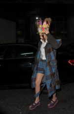 CHARLI XCX Arrives at Mad Max pParty at LFW in London 02/20/2017