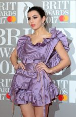 CHARLI XCX at Brit Awards 2017 in London 02/22/2017