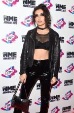 CHARLI XCX at NME Awards in London 02/15/2017