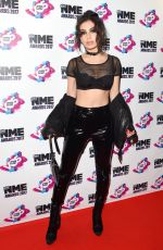 CHARLI XCX at NME Awards in London 02/15/2017