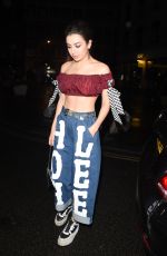 CHARLI XCX at Universal and Warner Music Brit Awards Party in London 02/22/2017